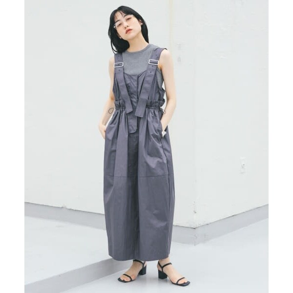 【KBF】新品タグ付き　パッチワーク　ミニキャミ　ワンピース セール】パッチワークミニキャミワンピース（ワンピース）｜KBF