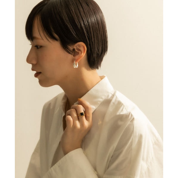 ドラマ着用商品』SMELLY so' curve earring | スメリー(SMELLY) | SM23