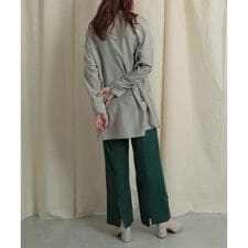 バックスリットワイドパンツ