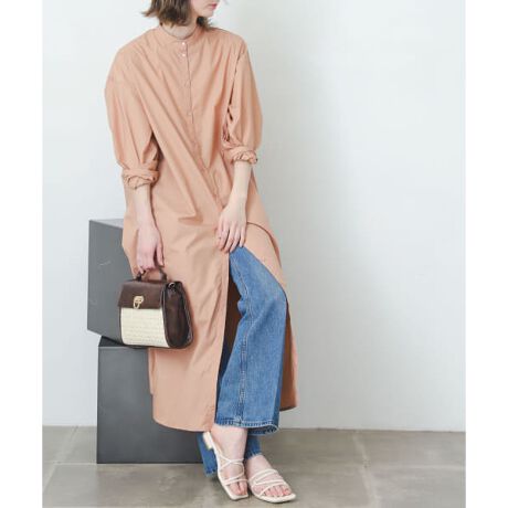 One C 低身長向けサイズ展開あり コクーンスリーブシャツワンピース センスオブプレイスバイアーバンリサーチ Sense Of Place 24 26b013 ファッション通販 マルイウェブチャネル