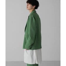 バンドカラーロングシャツ