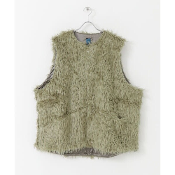 curly fleece biggest vest | センスオブプレイスバイアーバンリサーチ