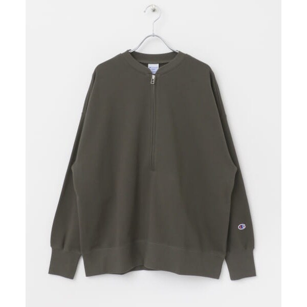 M470 別注　champion × SENSE OF PLACE ハーフジップ セール】『別注』Champion×SENSE OF PLACE ハーフジップトップ