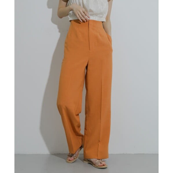 5サイズ展開』『UR TECH DRYLUXE』リネンライクワイドパンツ