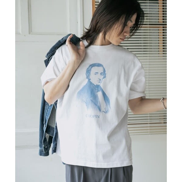 ヴィンテージライクTシャツ(モーツァルト) | センスオブプレイス