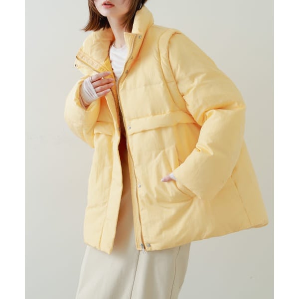 WEB/一部店舗限定』シャーリングクロップドダウン | センスオブ