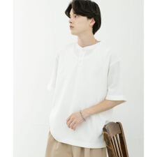 ヘンリーネックカノコプルオーバー