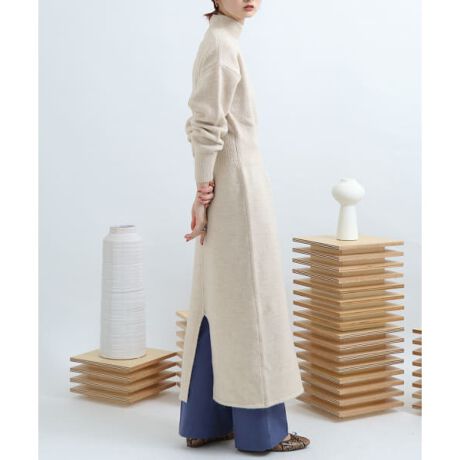 ストレッチアルパカニットワンピース | センスオブプレイスバイ  