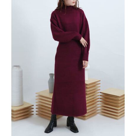 ストレッチアルパカニットワンピース センスオブプレイスバイアーバンリサーチ Sense Of Place ファッション通販 マルイウェブチャネル To607 158 86 01