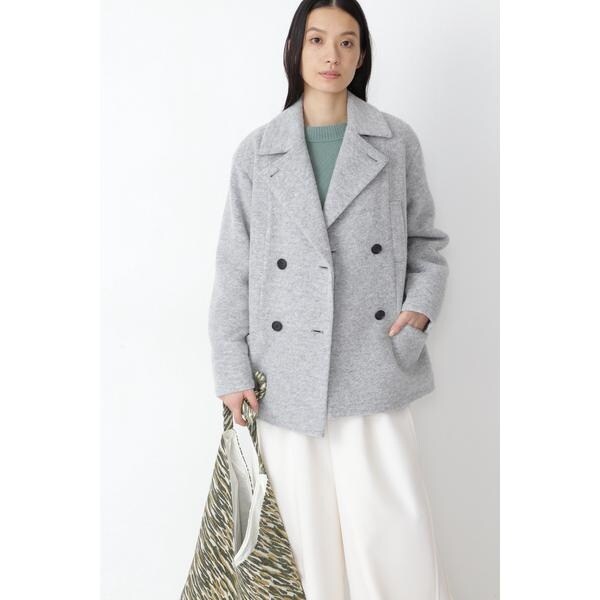 ヒューマンウーマン スライバーPコート アウター ライトグレー M ◇スライバーPコート | ヒューマンウーマン(human woman) | マルイ