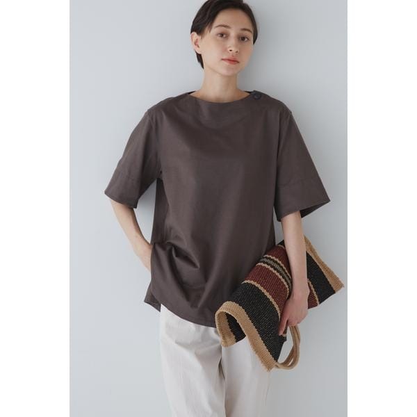 ◇ハイゲージコットン天竺Tシャツ | ヒューマンウーマン(human