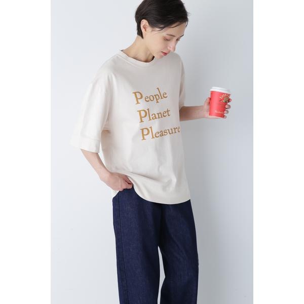 コーヒー染めロゴＴシャツ | ヒューマンウーマン(HUMAN WOMAN ...