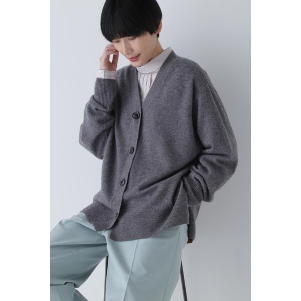 ヒューマンウーマン（HUMAN WOMAN）/◆ソフトタッチウールＶネックカーディガン ◇ソフトタッチウールVネックカーディガン | ヒューマンウーマン