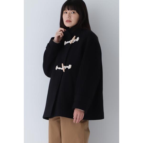 ◇ダブルモッサダッフルコート | ヒューマンウーマン(human ◇ダブルモッサダッフルコート | ヒューマンウーマン(human
