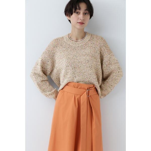 ◇取外し衿付ボリューム袖プルオーバー | ヒューマンウーマン(human