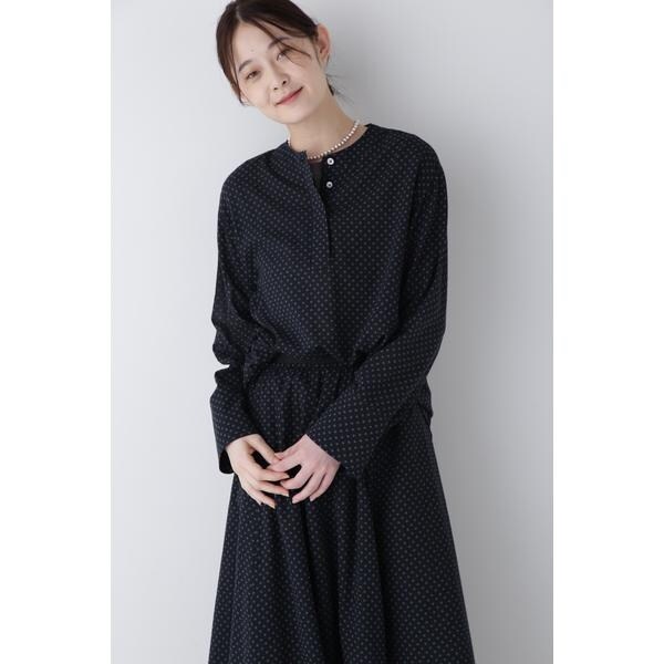 花菜様【TOUJOURS(トゥジュー)】ドットコットンシルクジョーゼットブラウス ◇ドットPT綿シルクジョーゼットブラウス | ヒューマンウーマン