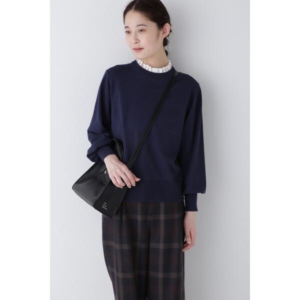 ◇取外し衿付ボリューム袖プルオーバー | ヒューマンウーマン(human