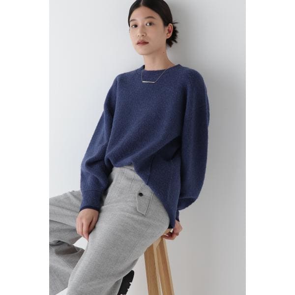 ◇取外し衿付ボリューム袖プルオーバー | ヒューマンウーマン(human