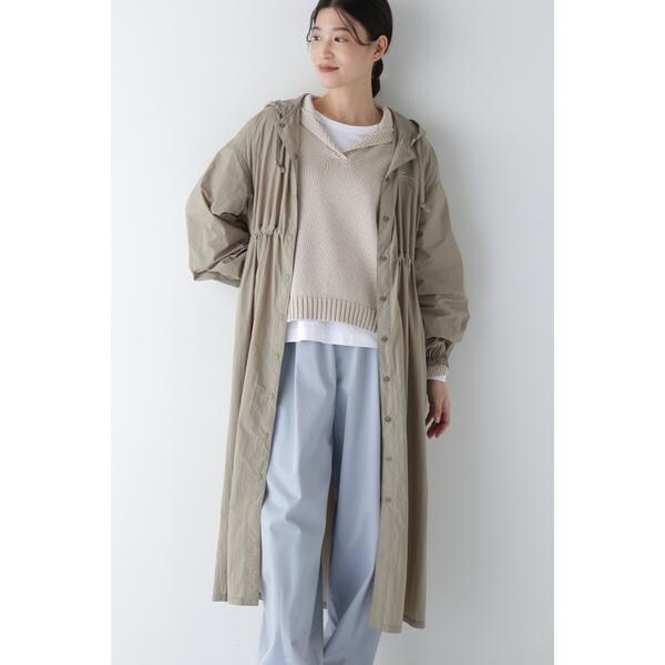 ◇Wクロスショートビーバーベルテッドコート | ピンキー