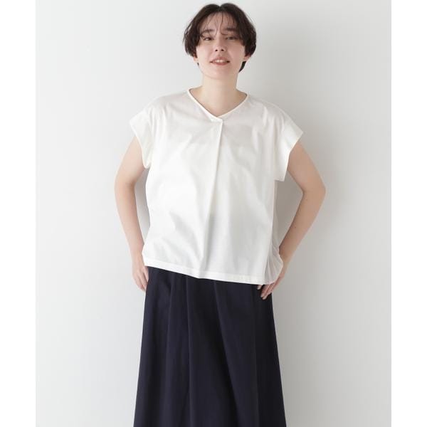 ◇異素材コンビカットソー | ヒューマンウーマン(human woman