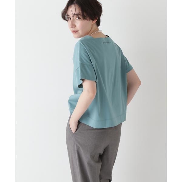 ◇【汗ジミ軽減】バック刺繍ロゴプルオーバー | ヒューマン