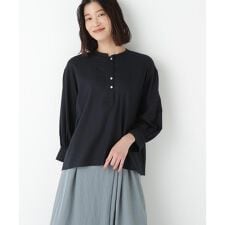 ◆綿シルクスキッパーブラウス