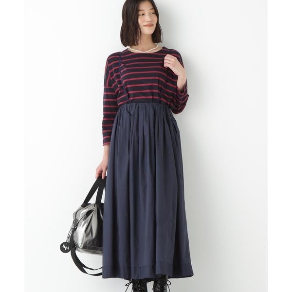 オーナメントプリント ギャザースカート | 23区(23KU) | マルイウェブ