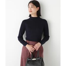 ヒューマンウーマン(human woman)の◆ハイツイストウールハイネックリブプルオーバー