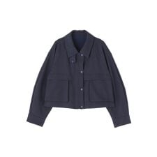 ヒューマンウーマン(human woman)のユーティリティーステンカラーショートブルゾン