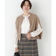 ヒューマンウーマン(human woman)の◆ハイゲージウールケープニット