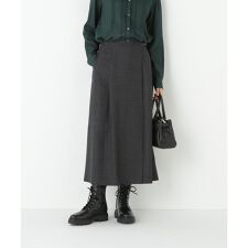 ◆先染めチェックキルト風スカート