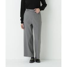裏起毛セミワイドパンツ