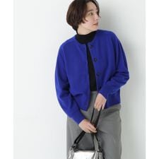 ≪洗える≫ウォッシャブルウールクルーネックカーディガン