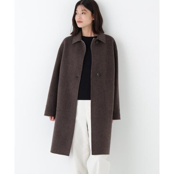 ADORE アドーア　ライトリバームートン襟付きロングコート ライトリバームートン襟付きロングコート | アドーア(ADORE) | マルイ
