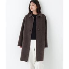 ヒューマンウーマン(human woman)の◆リバーシブルステンカラーリバーコート