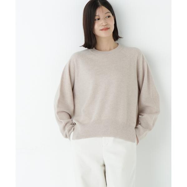 新品未使用ヒューマンウーマン編地コンビニットプルオーバー human woman｜24SS_◇編地コンビニットプルオーバー | Rakuten Fashion