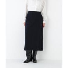 ◆ニードルパンチプルオーバースカート