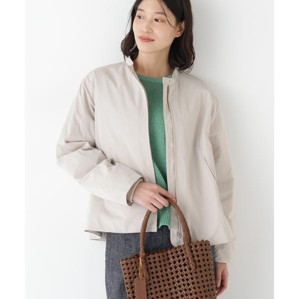 撥水ツイルフーデッドブルゾン 追加》撥水ツイルフーデッドブルゾン | スピック＆スパン(Spick and