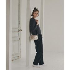 ◆ウエストタックギャザーパンツ