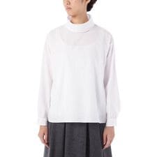 ハイネックブラウス