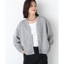 ◆ペーパーヤーンＶネックカーディガン