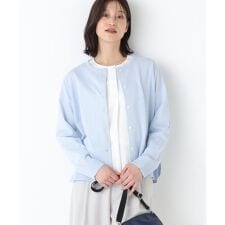 ◆クルーネックニットカーディガン