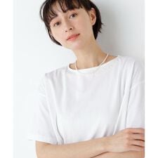 刺繍ロゴ入り天竺Ｔシャツ