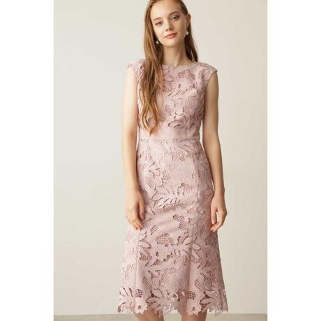 ◇フラワーケミカルレースマーメイドワンピース | ピンキー＆ダイアン  