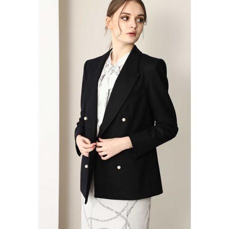 ダブルブレストパールボタンジャケット | ピンキー＆ダイアン  