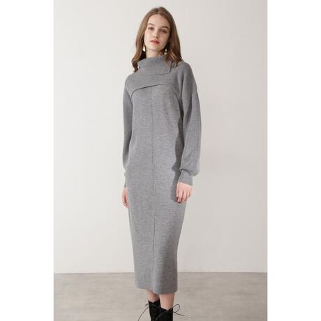 ◇レイヤードウールニットワンピース | ピンキー＆ダイアン  