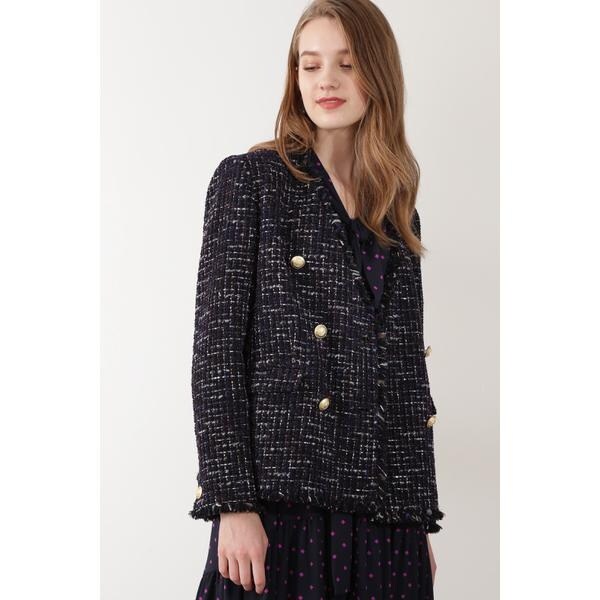 ◇ダブルボタンツイードジャケット | ピンキー＆ダイアン(PINKY&DIANNE