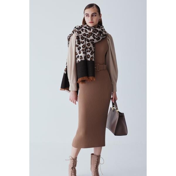 ピンキーアンドダイアン　ワンピース　シャツ　ニットドッキング ピンキーアンドダイアンワンピースシャツニットドッキング