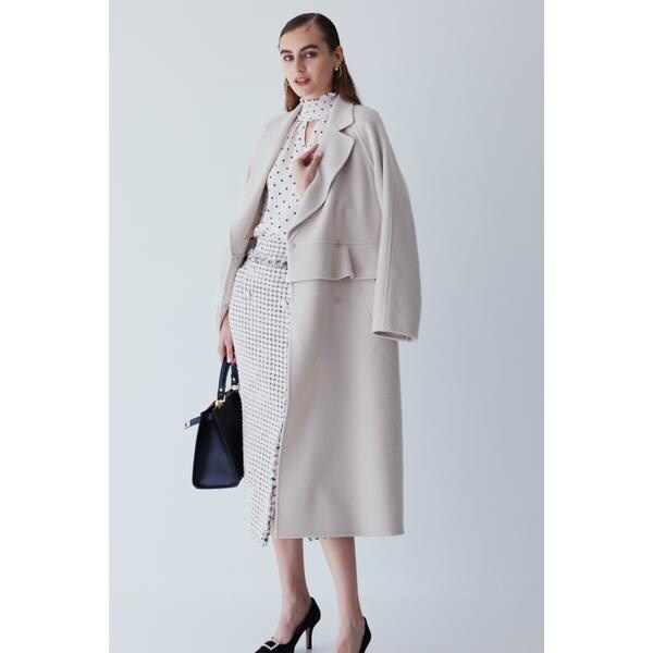 ◇ウエストフリルウールリバーコート | ピンキー＆ダイアン