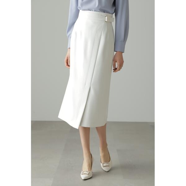 ◇バックルアクセントミモレ丈タイトスカート | ピンキー＆ダイアン